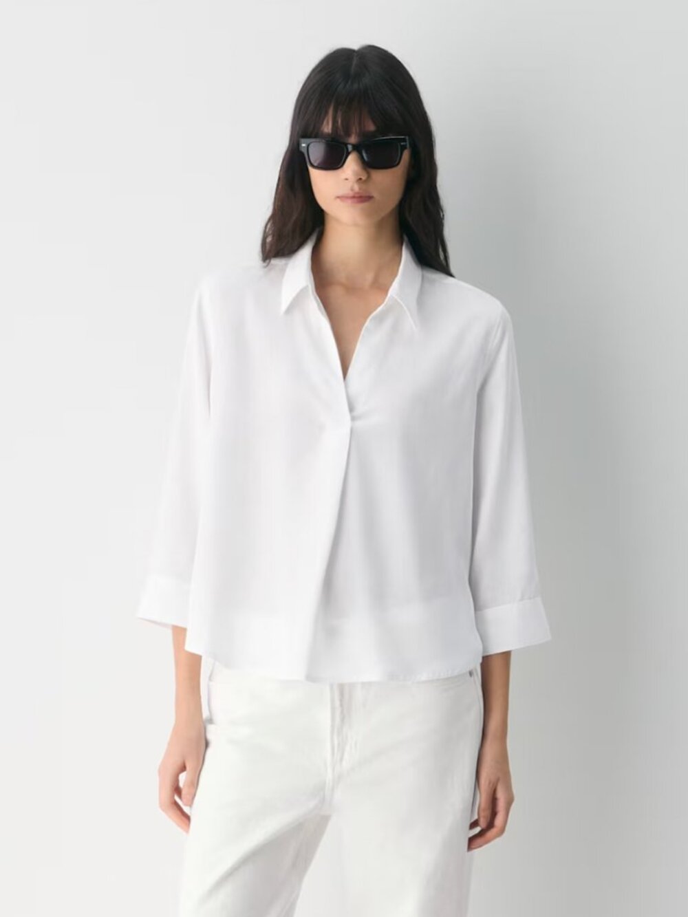 BABATON Persona Shirt in White - SIZE 2XS